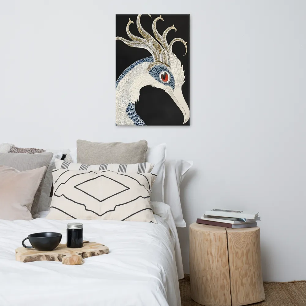 Elegance of the Majestic Peacock | Canvas | 24″×36″