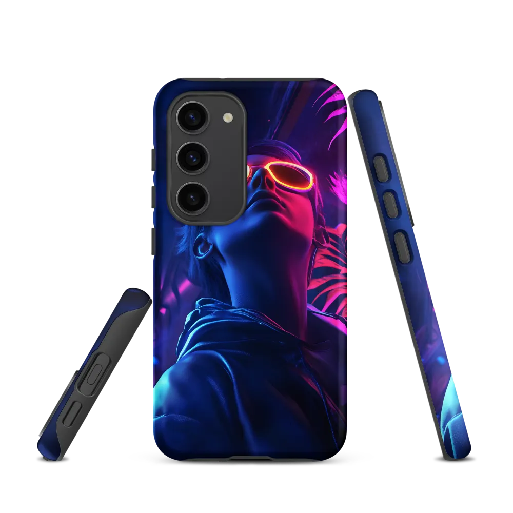 Neon Dreams: A Cyberpunk Portrait