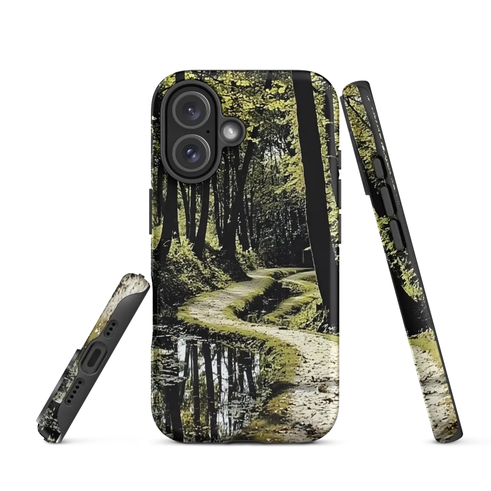 Whispers of the Forest Path | Phone Case |  16 | Tough Case | Matte