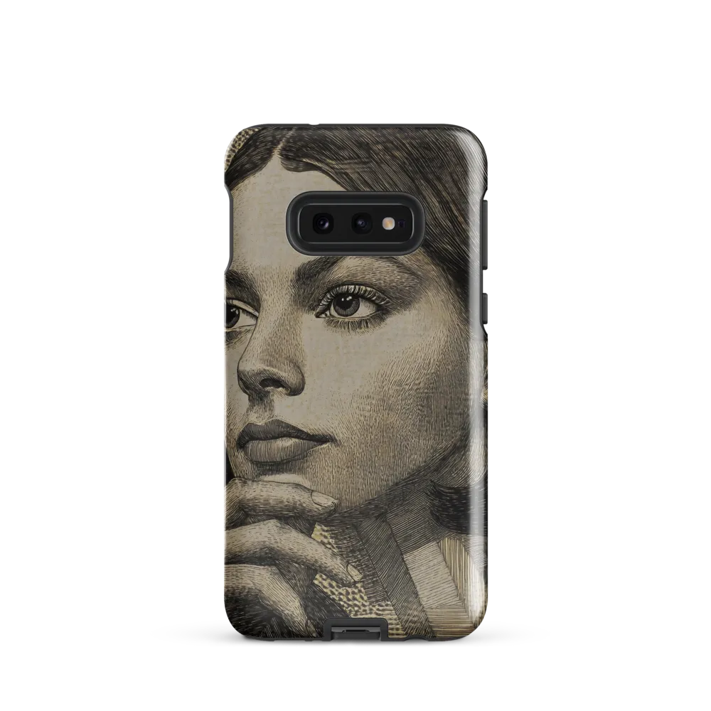 Contemplative Reflection | Phone Case |  S10e | Tough Case | Glossy