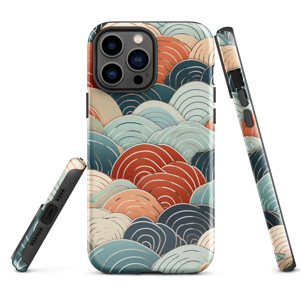 Rhythms of Waves | Phone Case |  13 Pro Max | Tough Case | Glossy