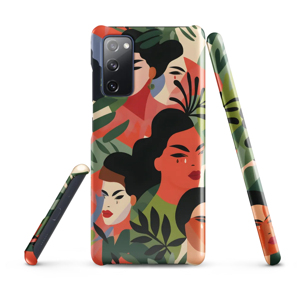 Harmony of Nature and Femininity | Phone Case |  S20 FE | Snap Case | Glossy
