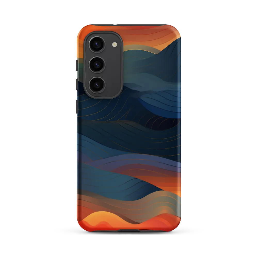 Harmonious Waves at Dusk