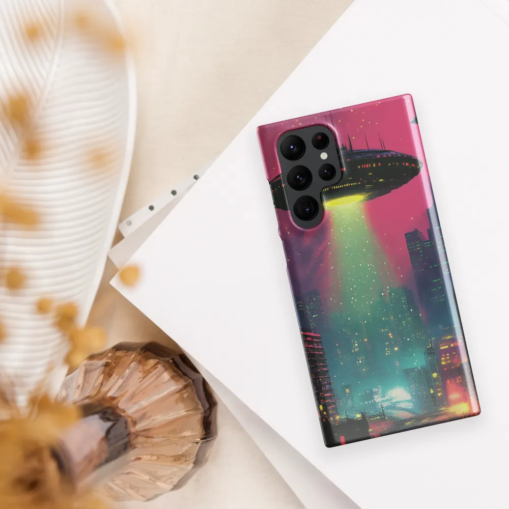 Encounter Above Neon Heights | Phone Case |  S22 Ultra | Snap Case | Glossy