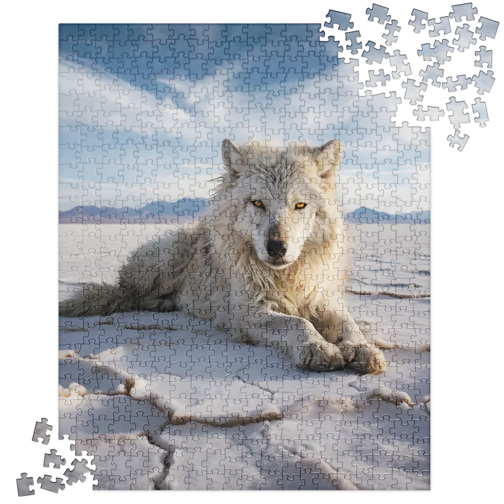 Guardian of the Salt Flats | Jigsaw Puzzle | 520 pieces