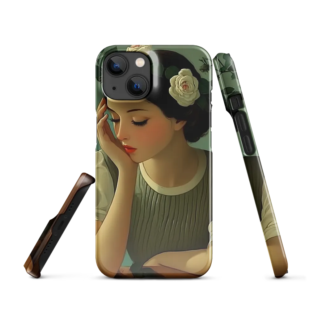 Whispers of Serenity | Phone Case |  14 | Snap Case | Glossy