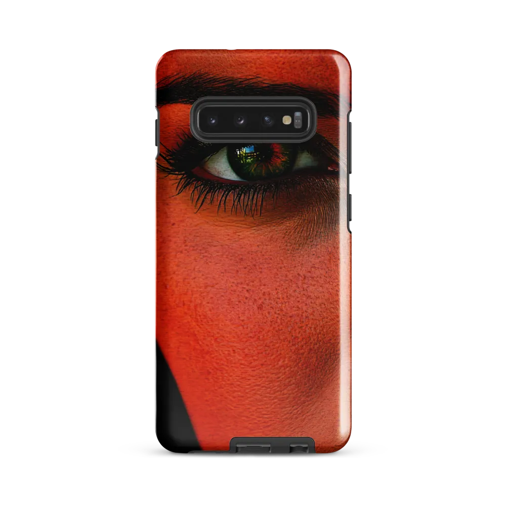 Gaze of Intensity | Phone Case |  S10 Plus | Tough Case | Glossy