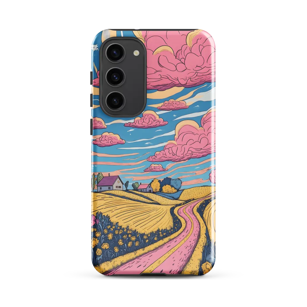 Idyllic Countryside Journey | Phone Case |  S23 Plus | Tough Case | Glossy