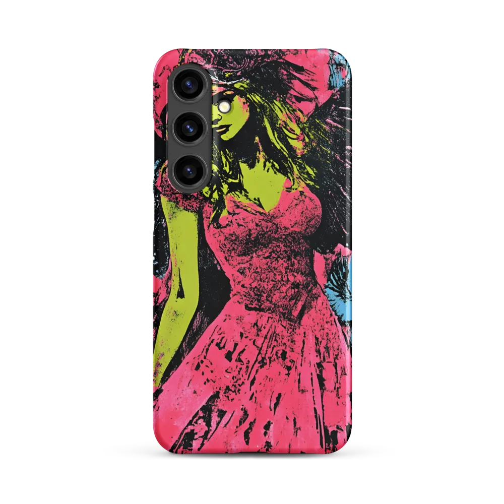 Mystical Angel in Neon Dreams