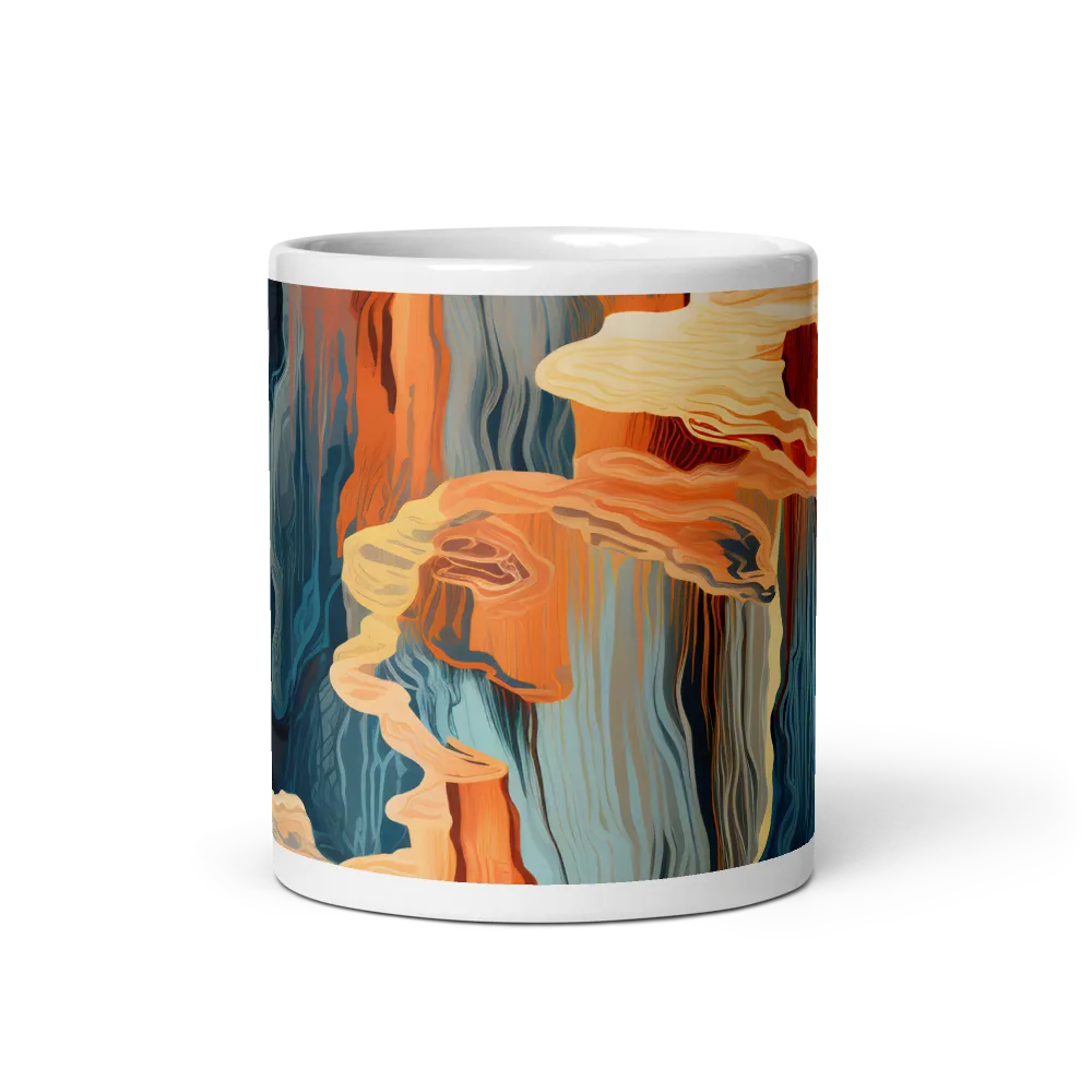 Ethereal Canyon Dreamscape | Mug with White inside | 11 oz