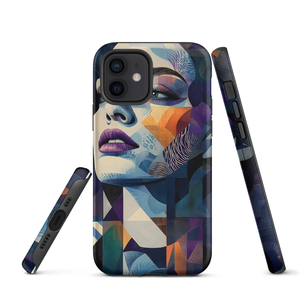 Fragmented Mystery: A Modern Portrait