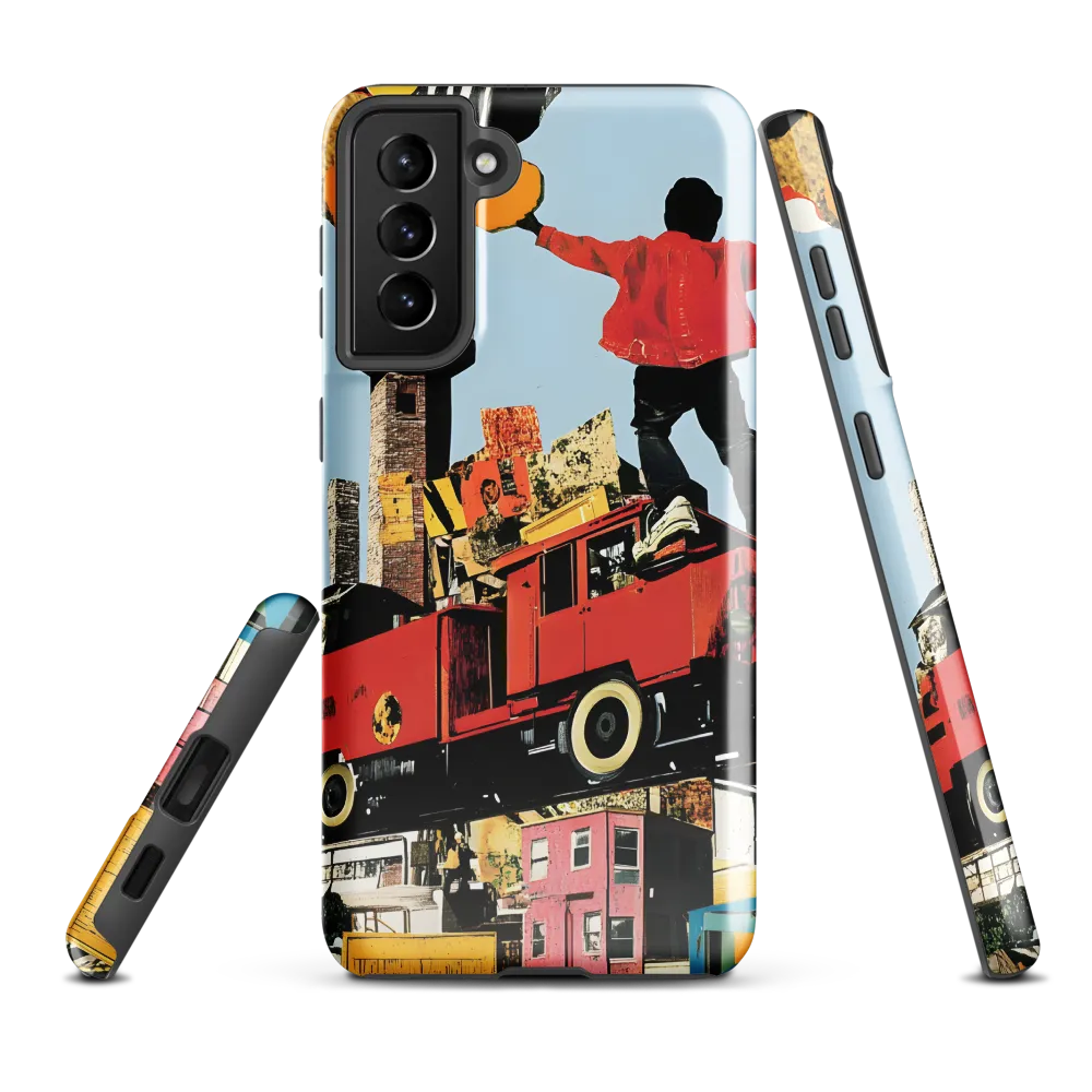 Balancing Freedom | Phone Case |  S21 Plus | Tough Case | Glossy