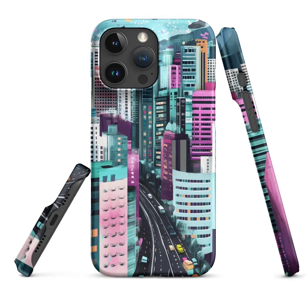 Vibrant Urban Symphony | Phone Case |  16 Pro Max | Snap Case | Matte