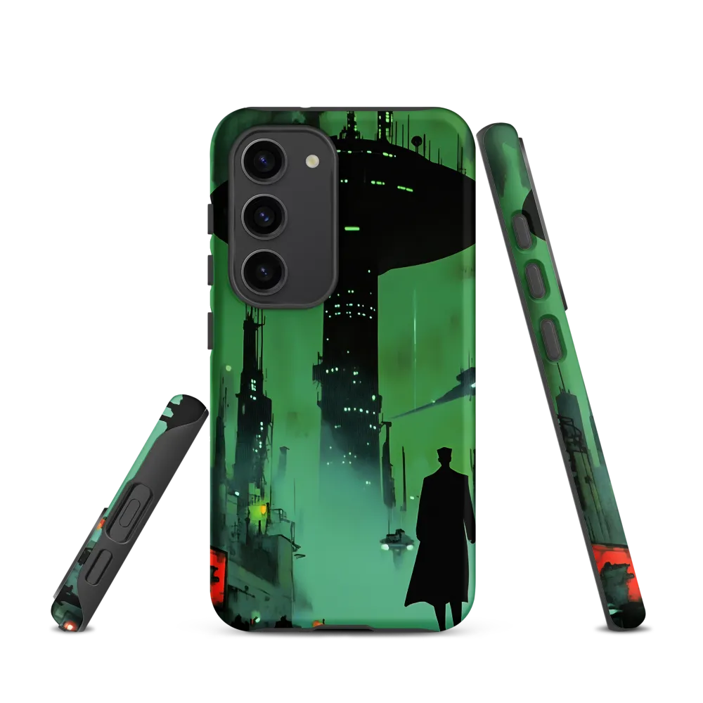 Green Spire Over the City