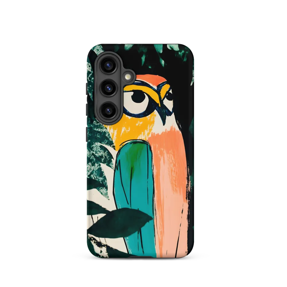 Camouflaged Majesty: The Abstract Owl