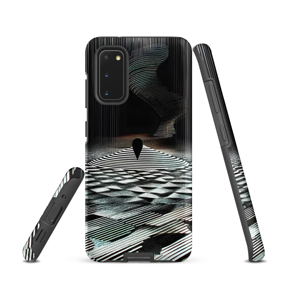 Spiral Echoes | Phone Case |  S20 | Tough Case | Matte