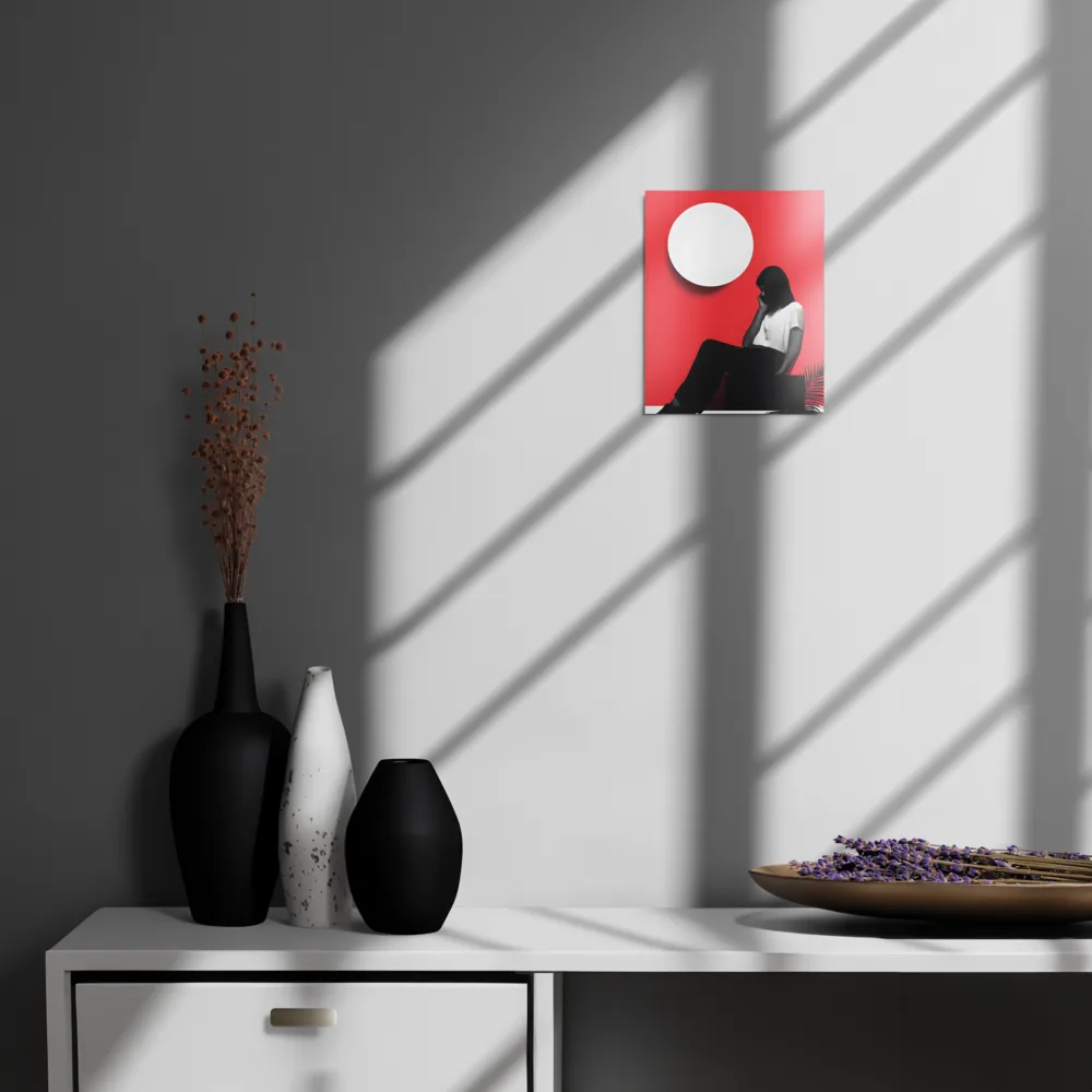 Contemplation in Red