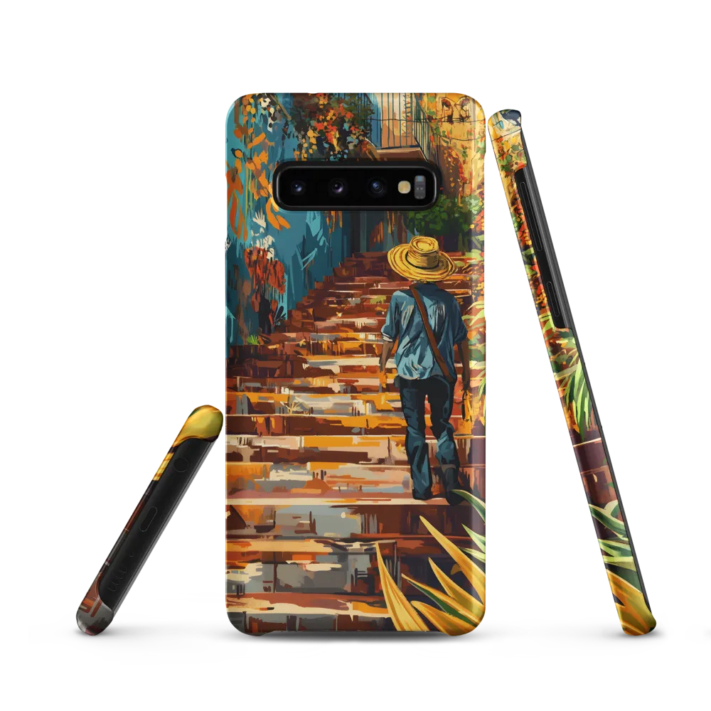 Steps to Adventure | Phone Case |  S10 | Snap Case | Matte