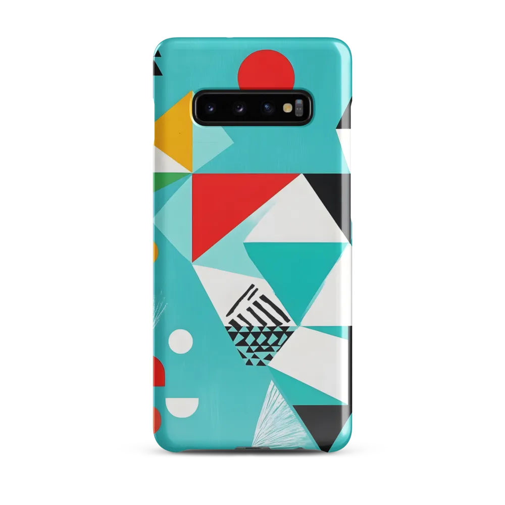 Playful Geometry | Phone Case |  S10 Plus | Snap Case | Glossy