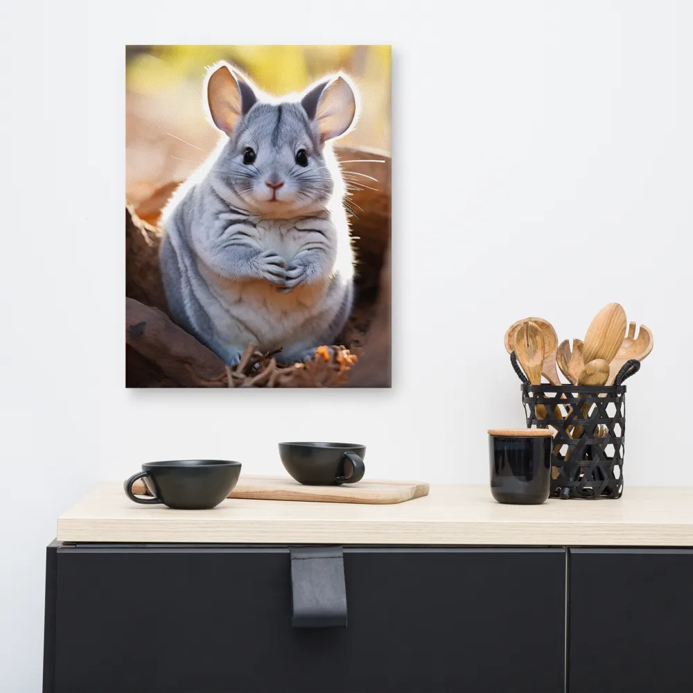 Gentle Whispers of Nature: The Chinchilla
