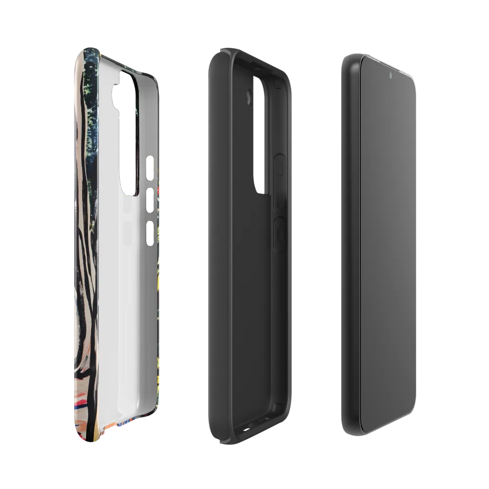 Contemplation in Nature | Phone Case |  S22 | Tough Case | Glossy