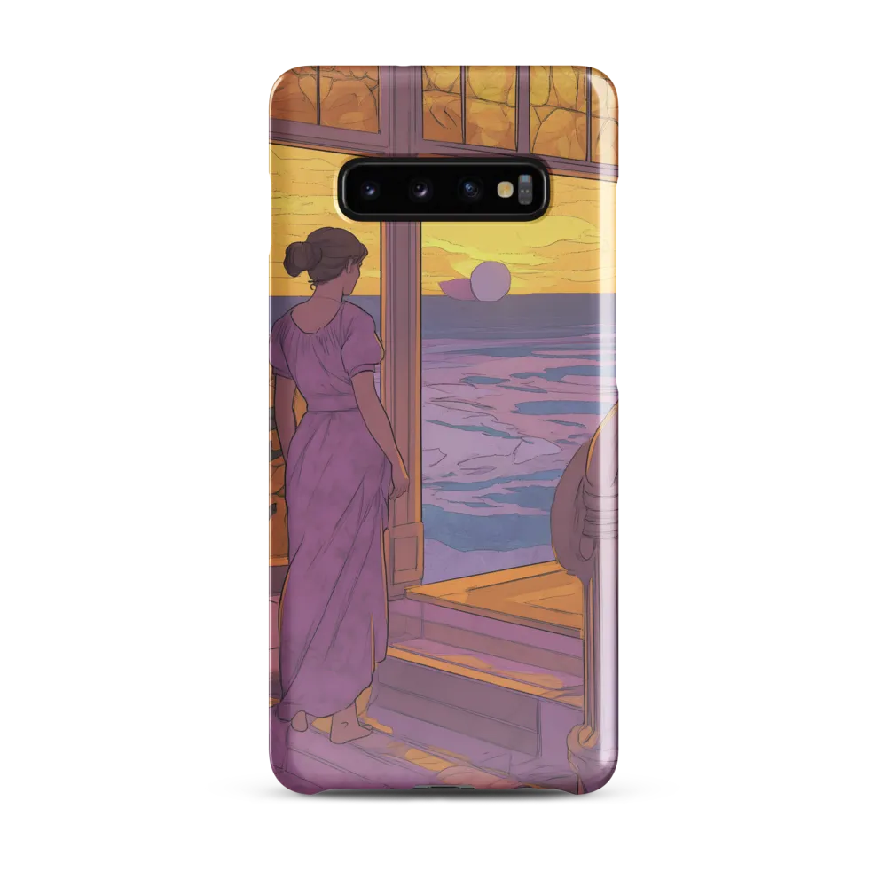 Whispers of the Sunset | Phone Case |  S10 Plus | Snap Case | Glossy