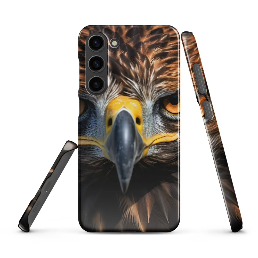 The Intensity of the Eagle | Phone Case |  S23 Plus | Snap Case | Glossy