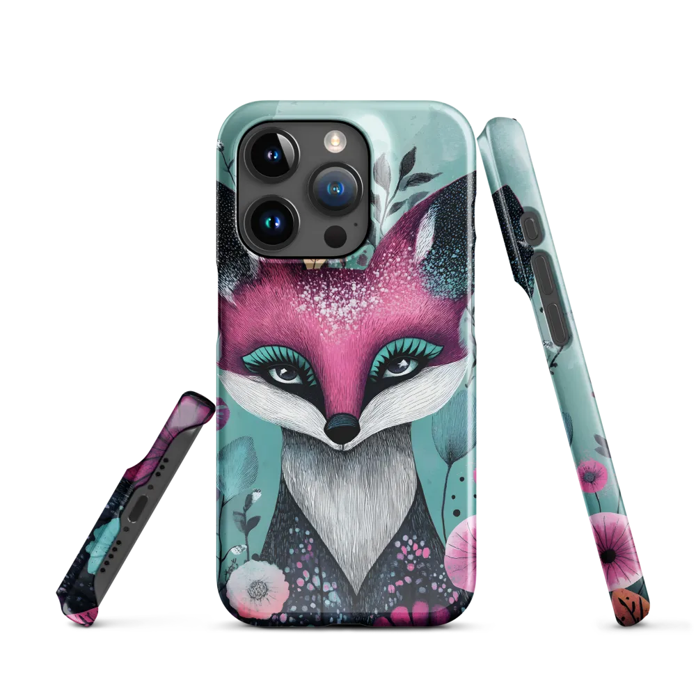 Whimsical Fox Among Blossoms