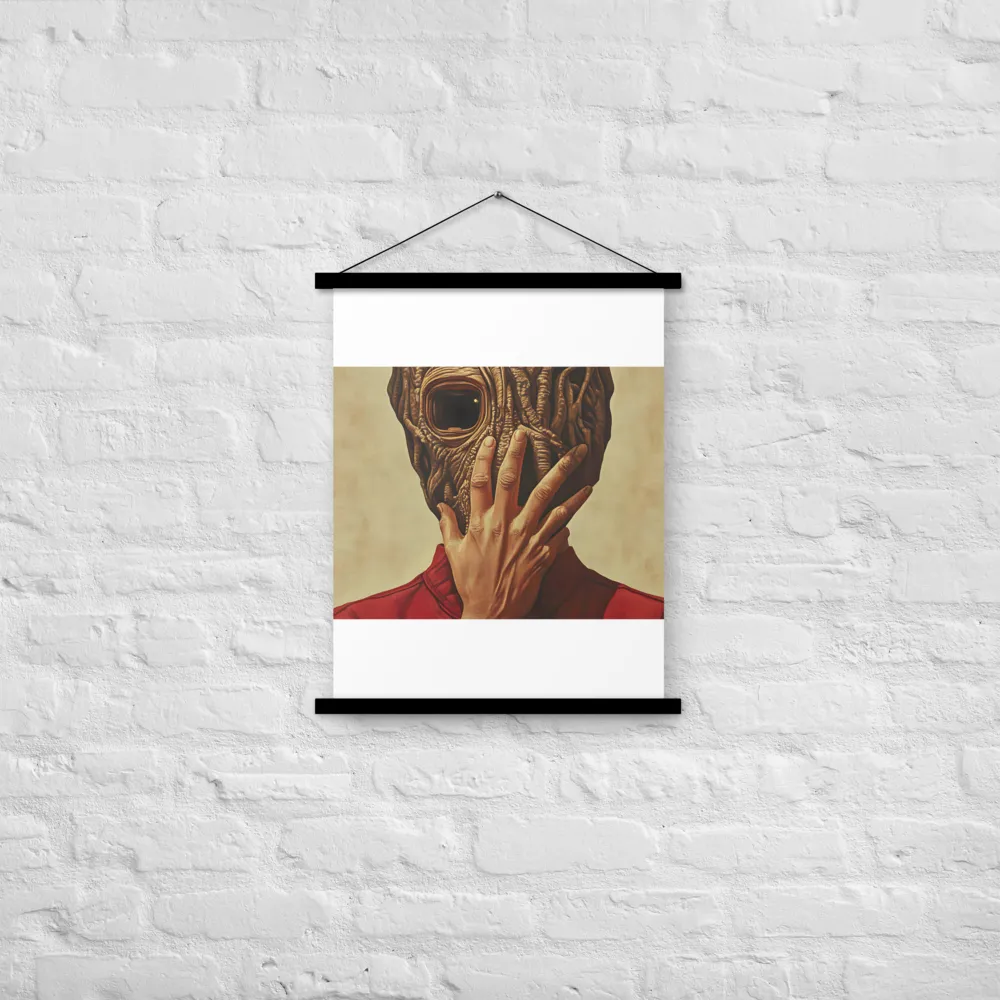 The Mask of Roots | Poster With Black Wood Hanger | 18″×24″