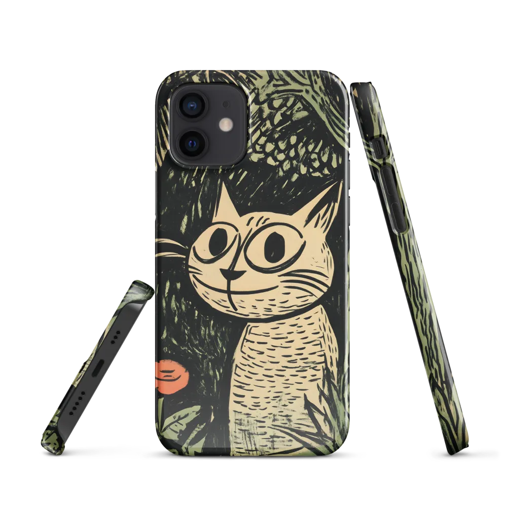 Whimsical Cat in the Forest