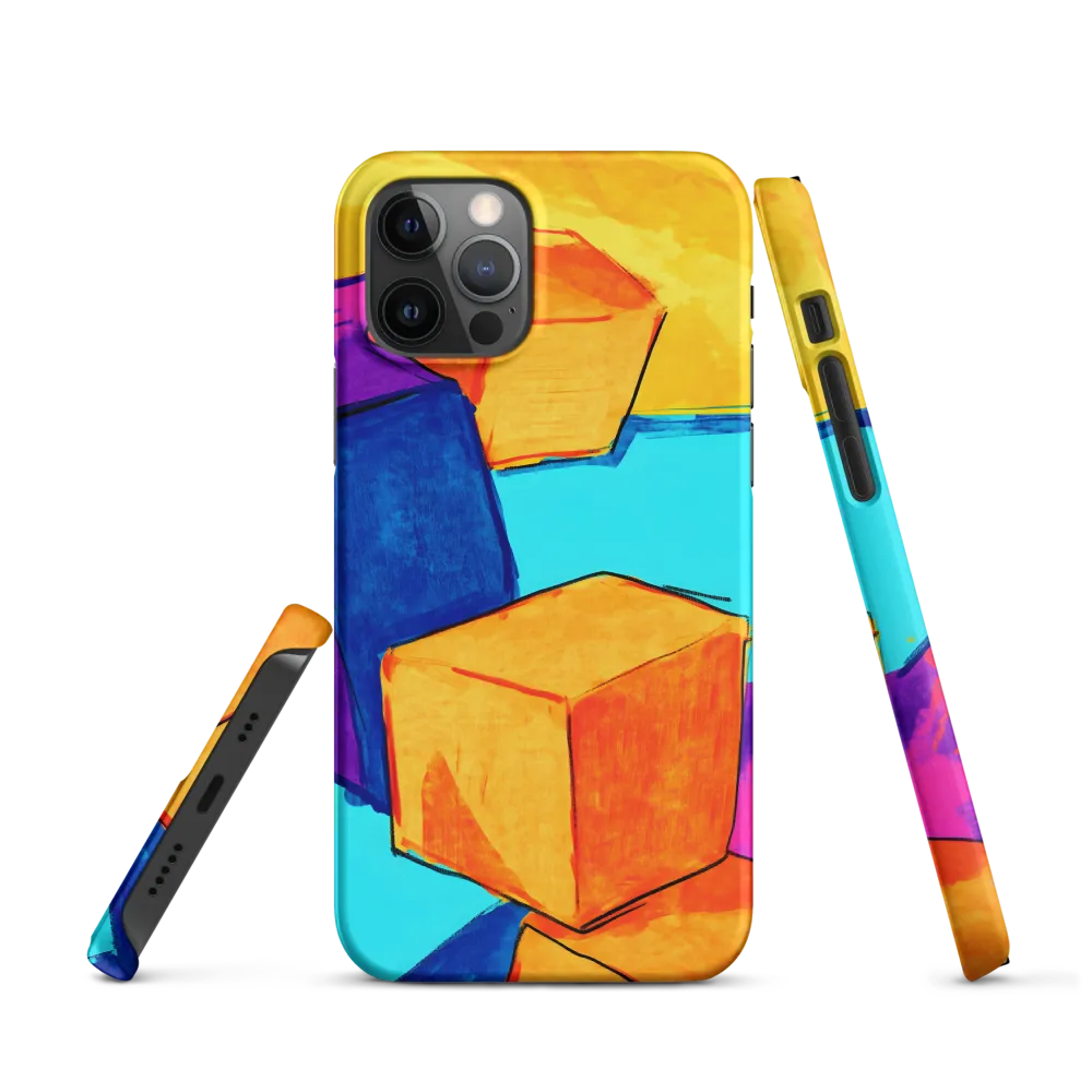 Playful Cubes in Vibrant Harmony