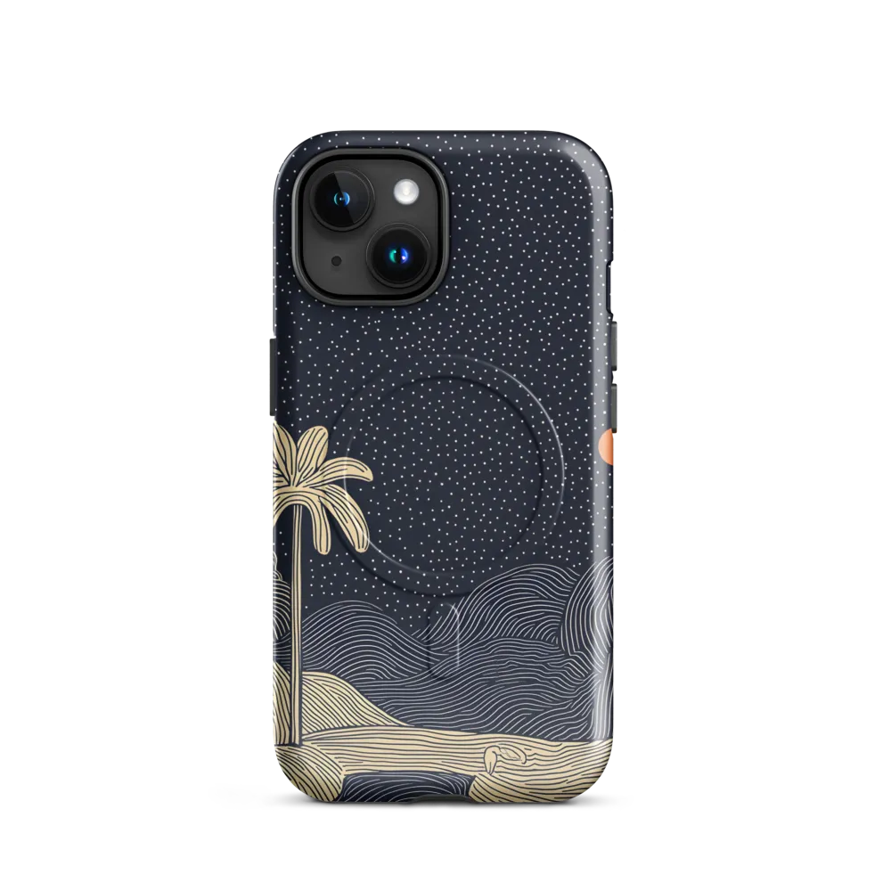 Serenity Under Stars | Phone Case |  15 | MagSafe® Tough Case | Glossy