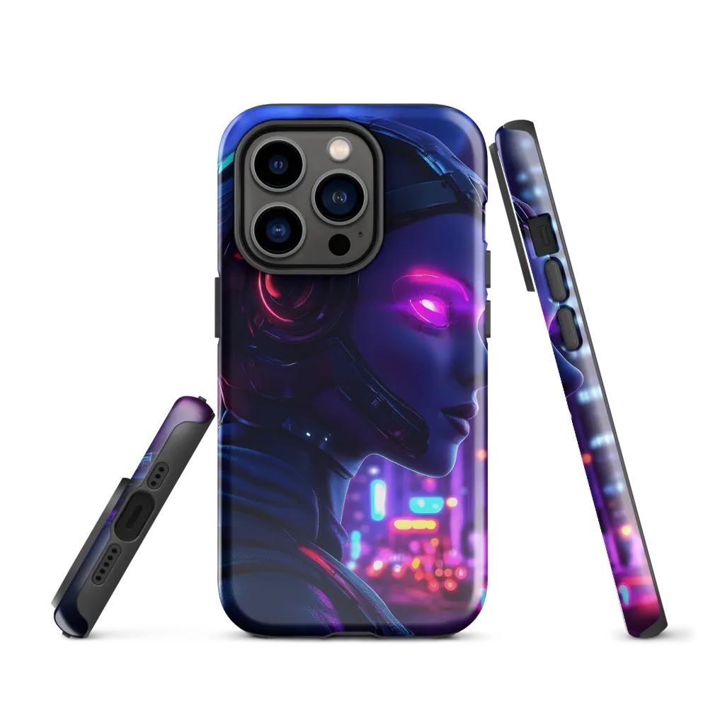 Neon Dreams: A Cyborg's Mystique