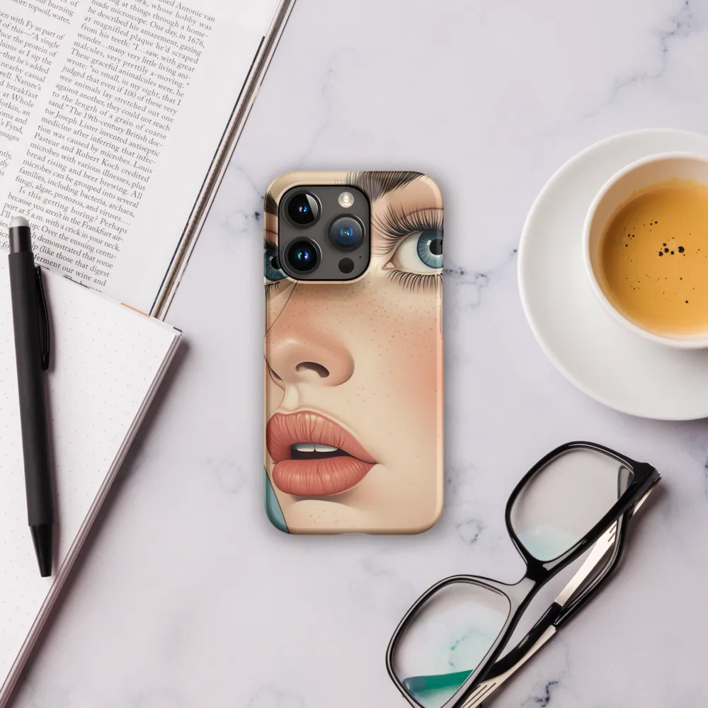 Whispers of Serenity | Phone Case |  15 Pro | Snap Case | Matte