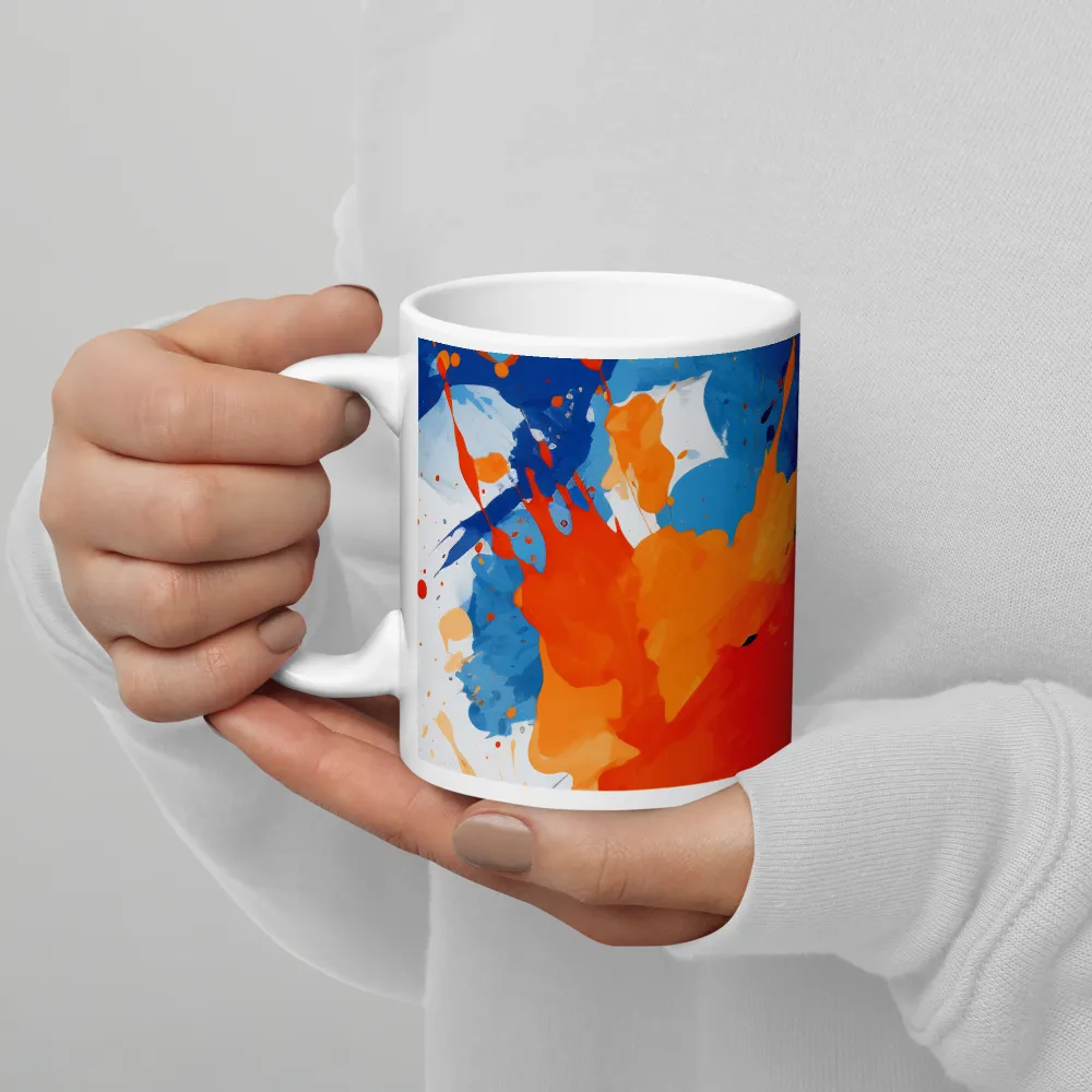 Energized Abstraction | Mug with White inside | 11 oz