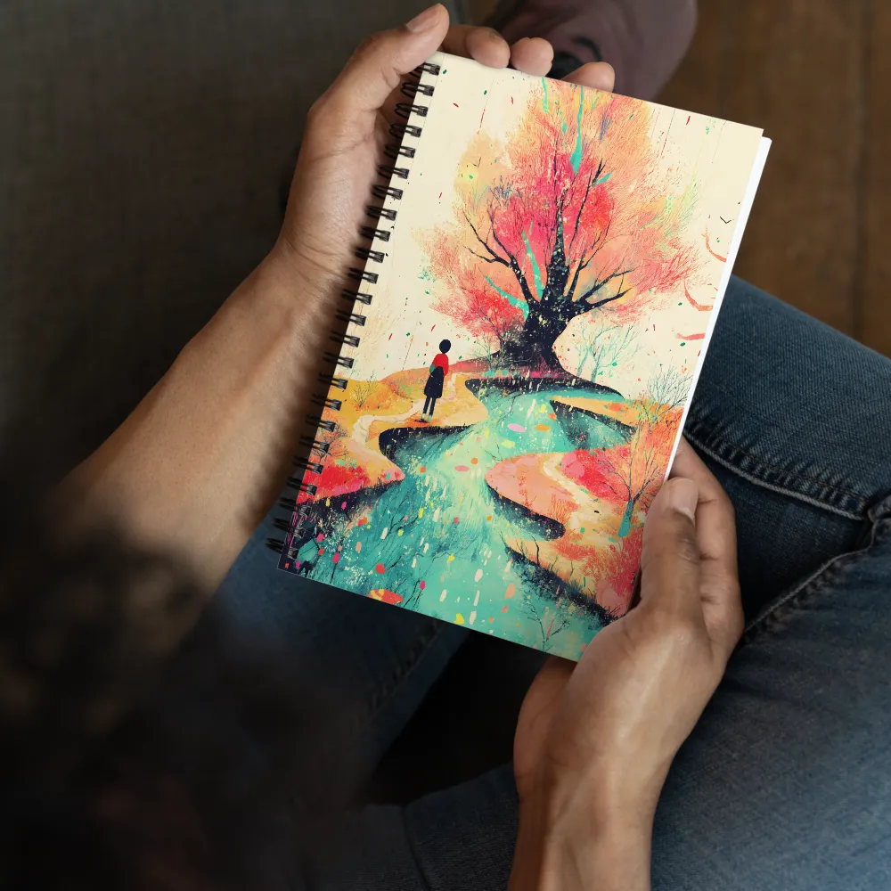 Whispers of Autumn | Spiral Notebook