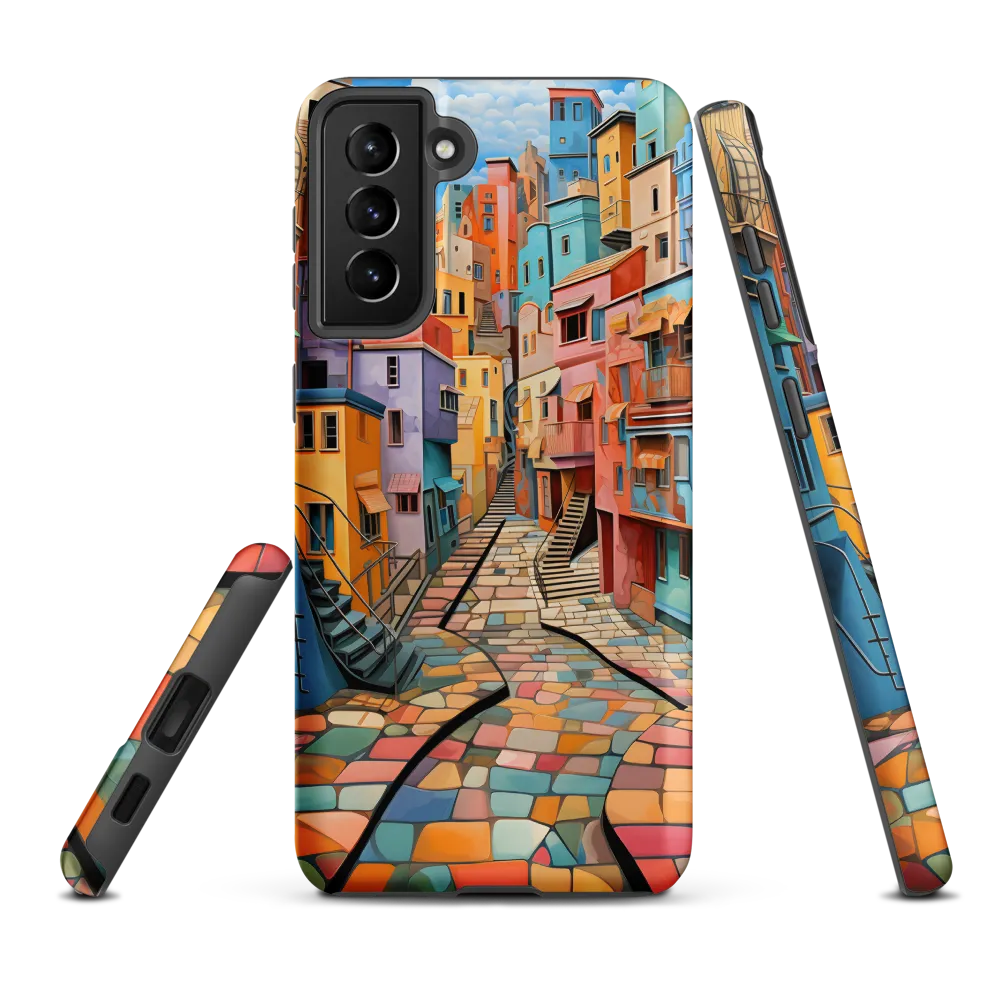 Vibrant Cityscape: A Kaleidoscope of Colors