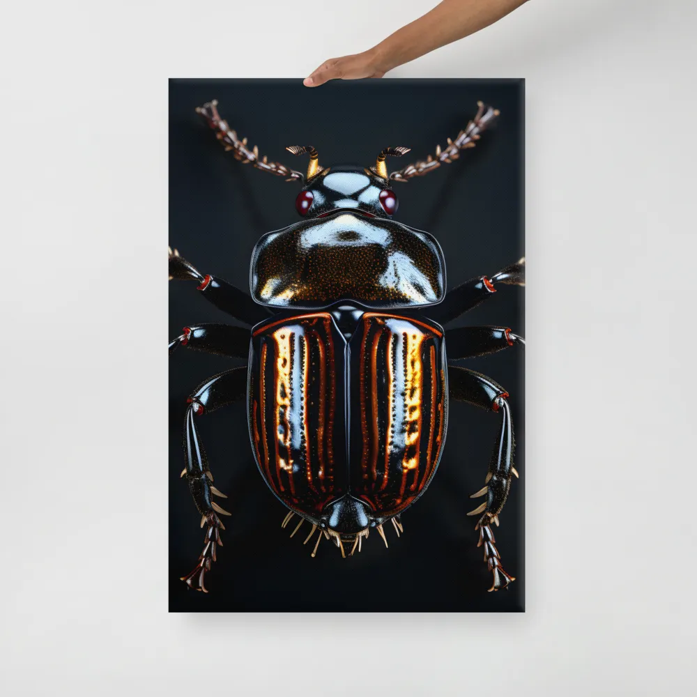 Luminous Insect Majesty | Canvas | 24″×36″