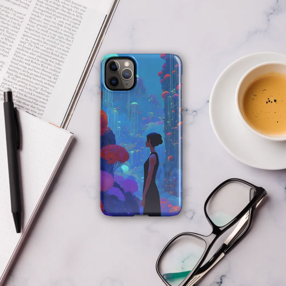 Whispers of Bioluminescence | Phone Case |  11 Pro Max | Snap Case | Glossy