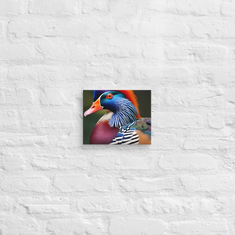 The Majestic Mandarin | Canvas | 8″×10″