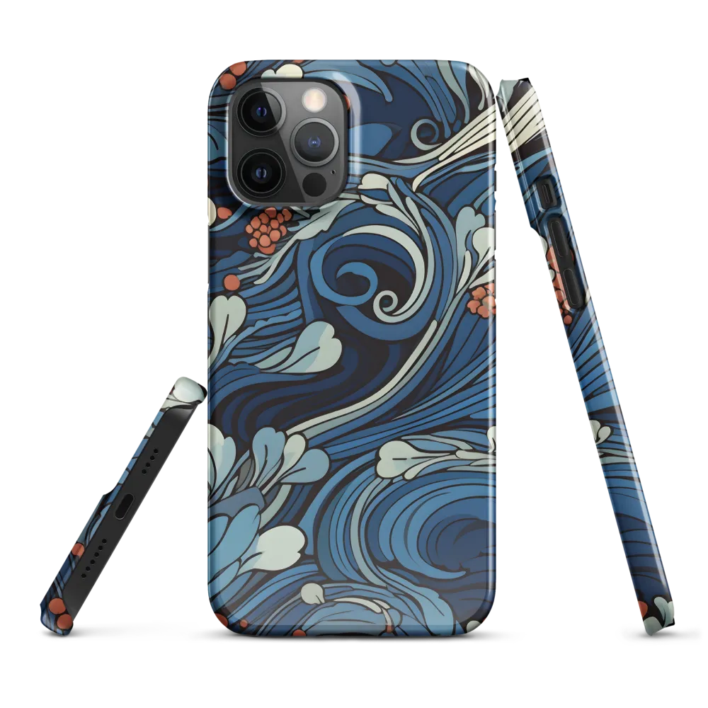 Nature's Elegance: An Oceanic Tapestry | Phone Case |  12 Pro Max | Snap Case | Glossy