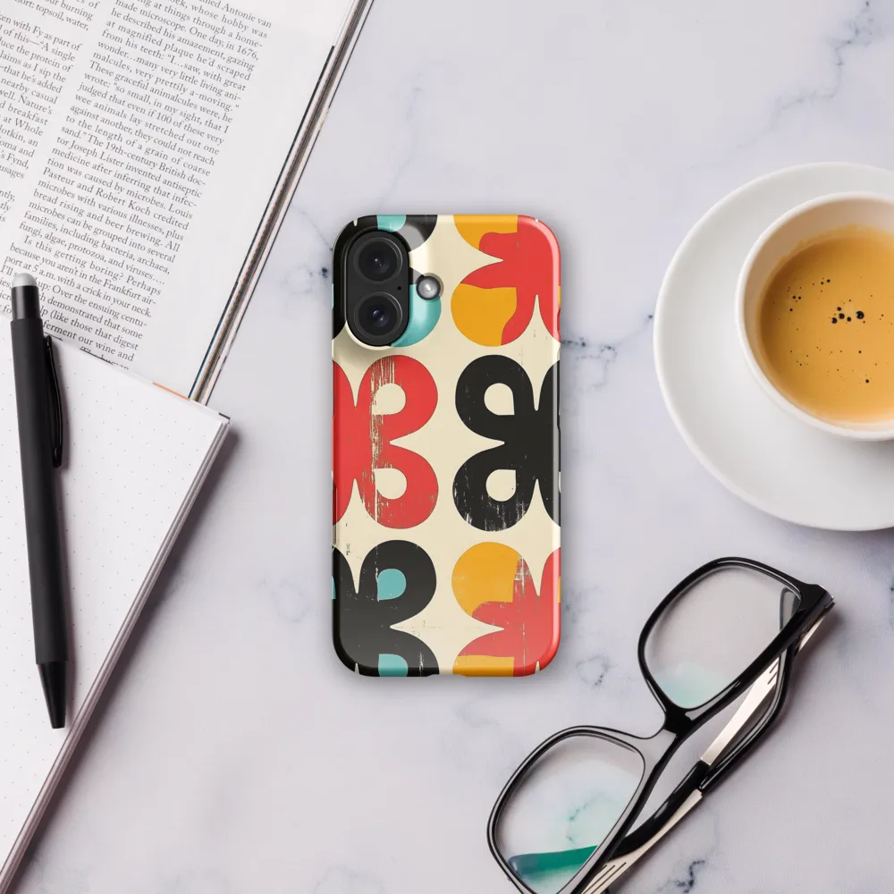 Geometric Playfulness | Phone Case |  16 | Snap Case | Glossy