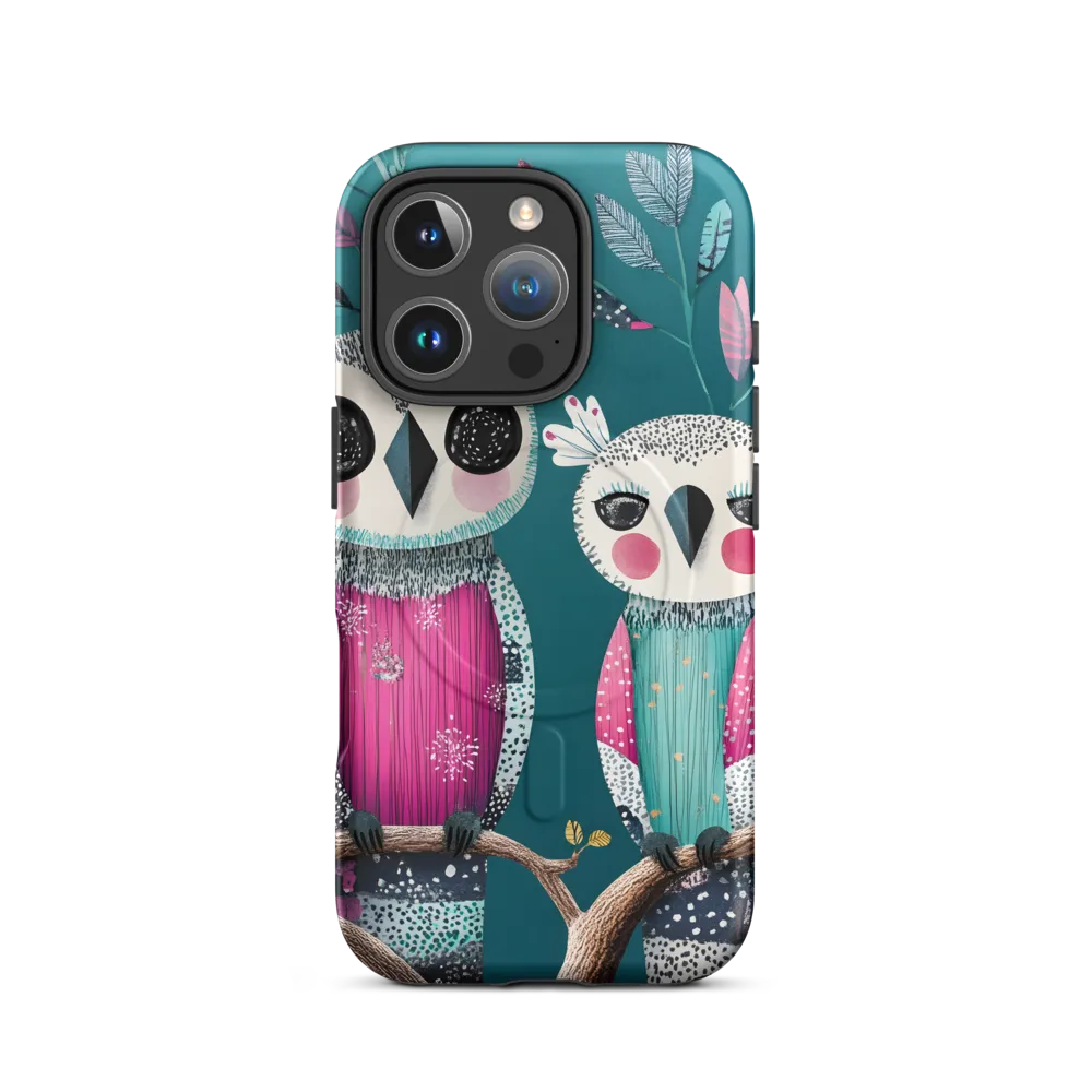 Whimsical Duo: A Celebration of Nature and Color
