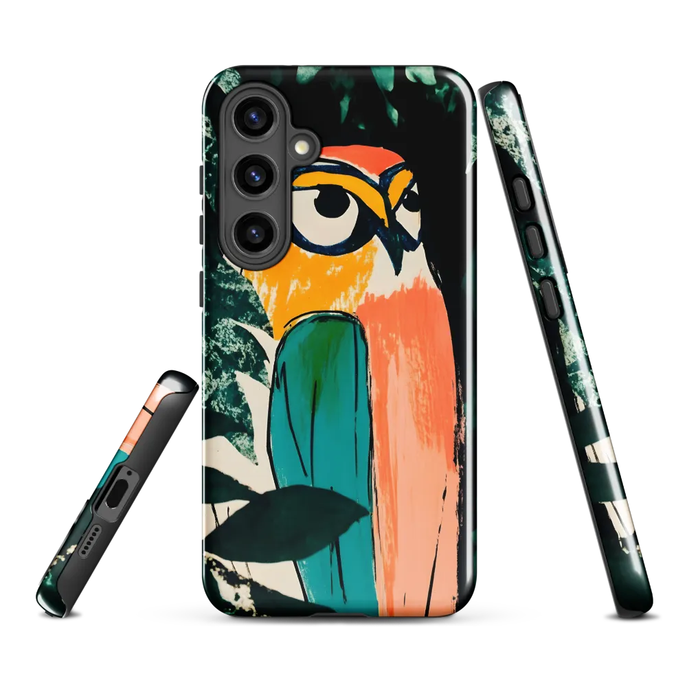 Camouflaged Majesty: The Abstract Owl