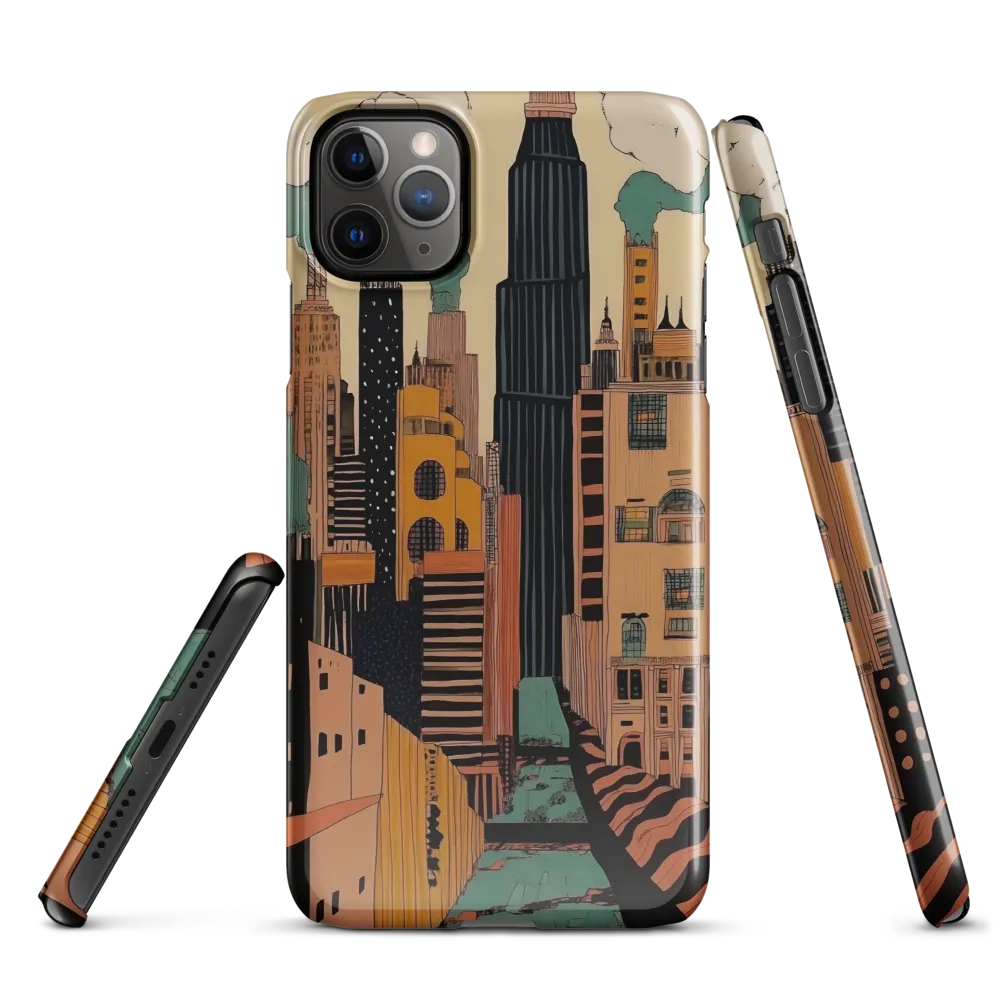 Urban Symphony in Ink | Phone Case |  11 Pro Max | Snap Case | Glossy