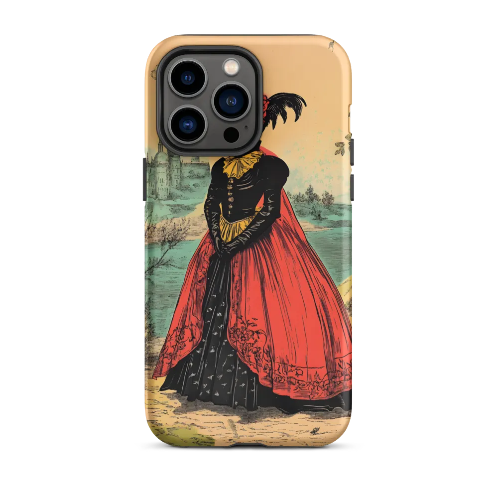Elegance in Red and Gold