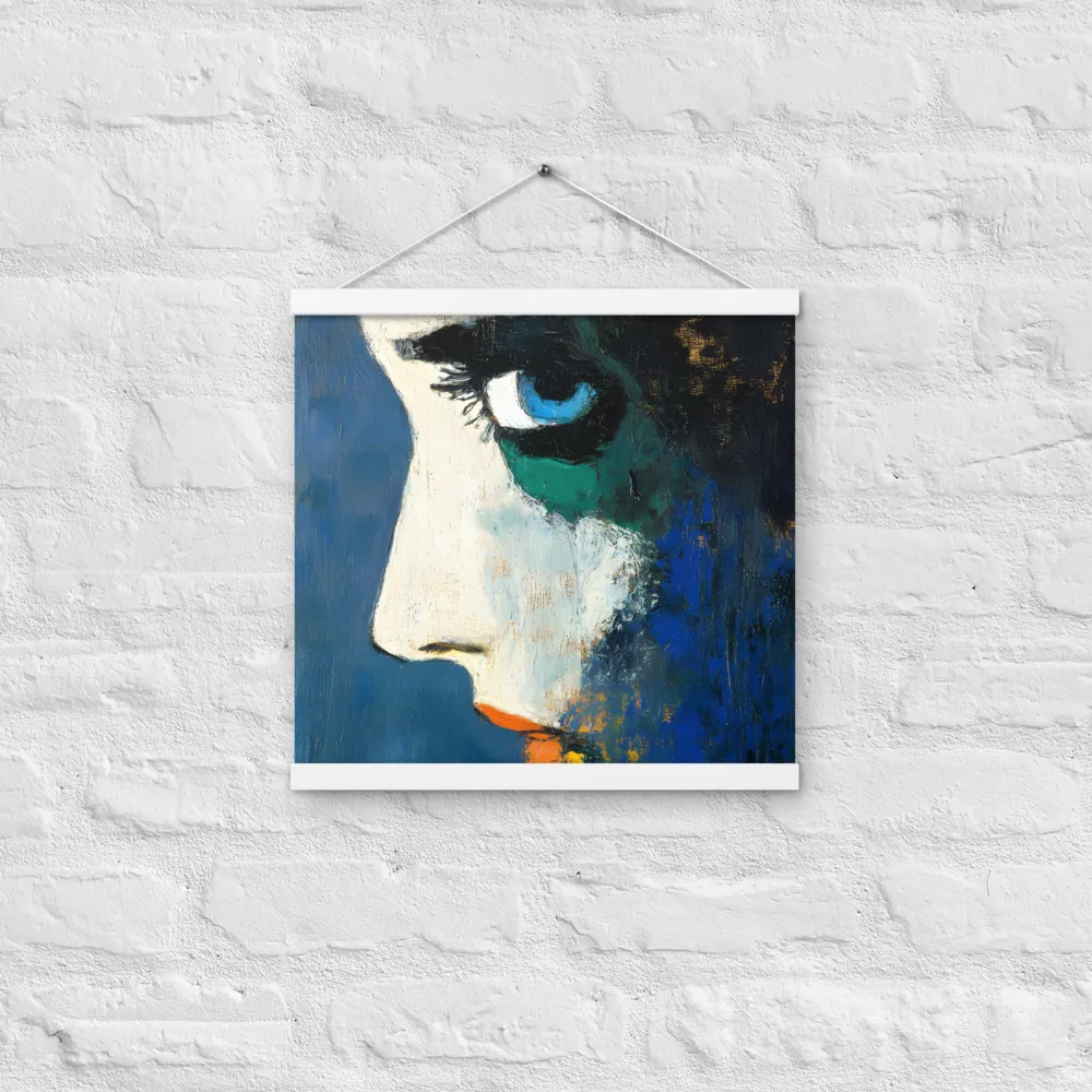 Reflections of Emotion | Poster With White Wood Hanger | 16″×16″
