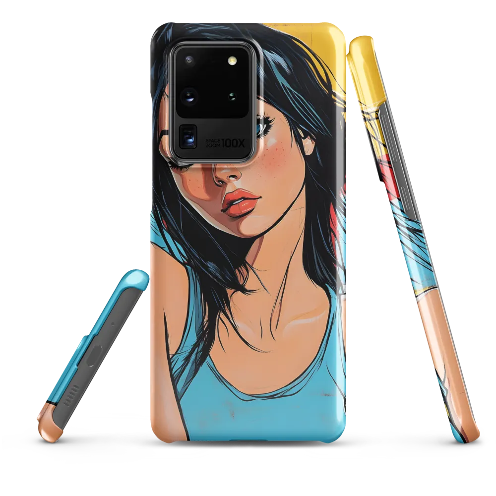 Vibrant Portrait of Modern Youth
