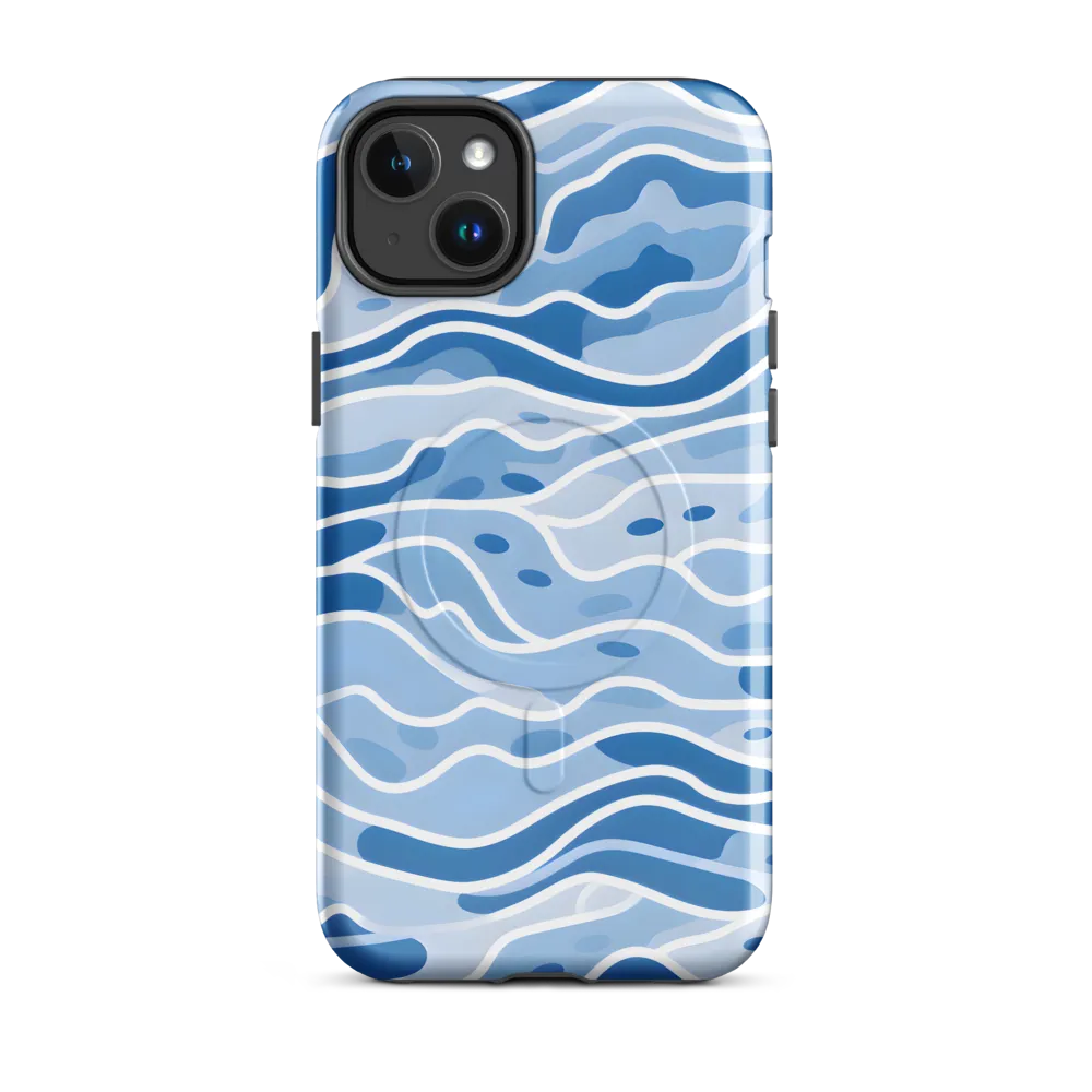 Fluid Harmony | Phone Case |  14 Plus | MagSafe® Tough Case | Glossy