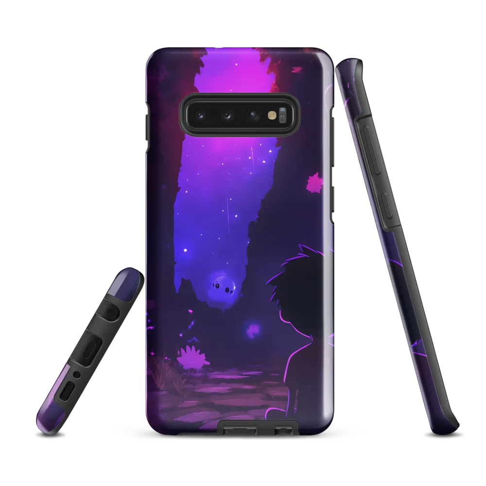 Lost in Cosmic Wonder | Phone Case |  S10 Plus | Tough Case | Glossy